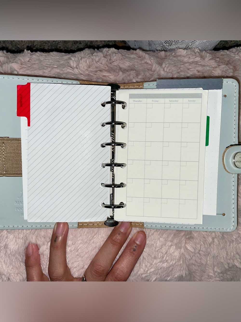 filoFAX Leather pocket Organizer - Picture 4 of 6